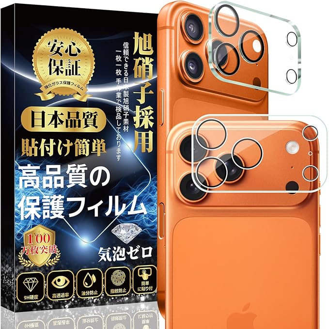 カメラフィルム レンズフィルム【日本製素材旭硝子製】